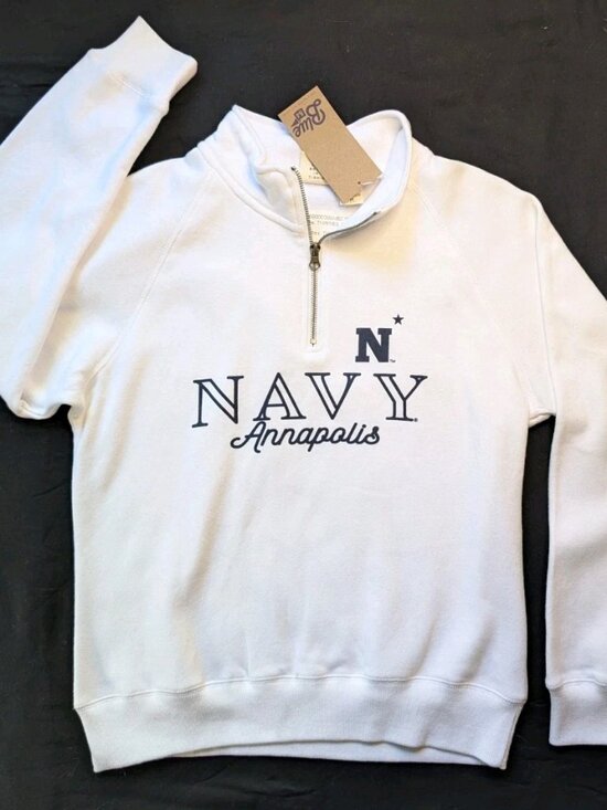 Blue 84 Tops - Blue 84 Navy Annapolis 1/4 Zip Womens M NWT